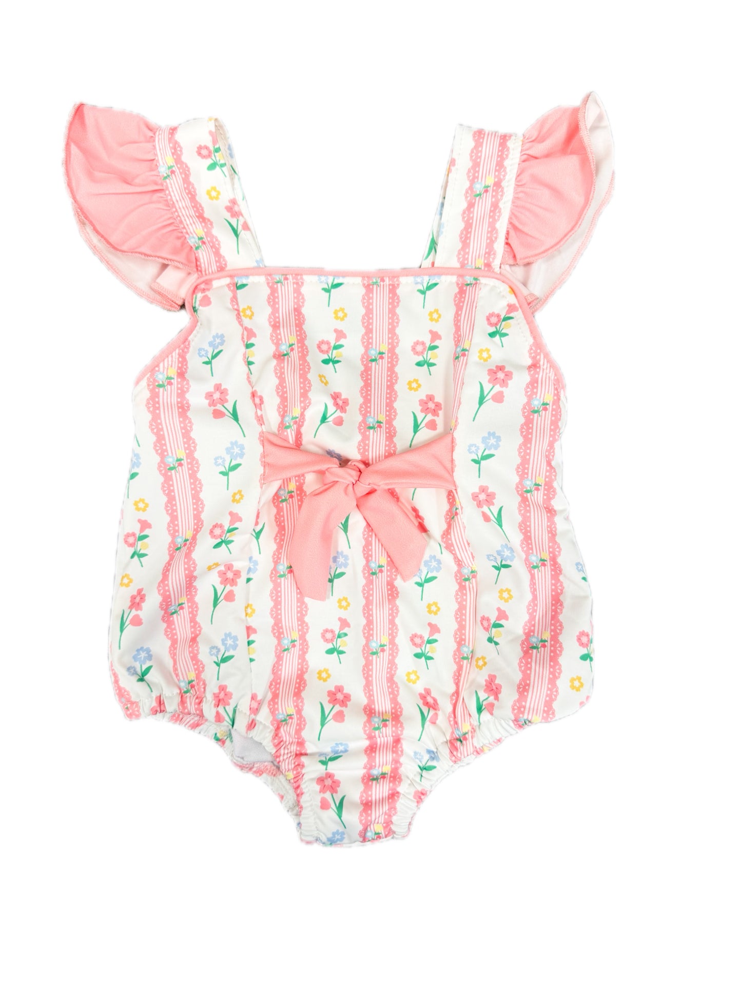 Floral Bow 1PC Swim