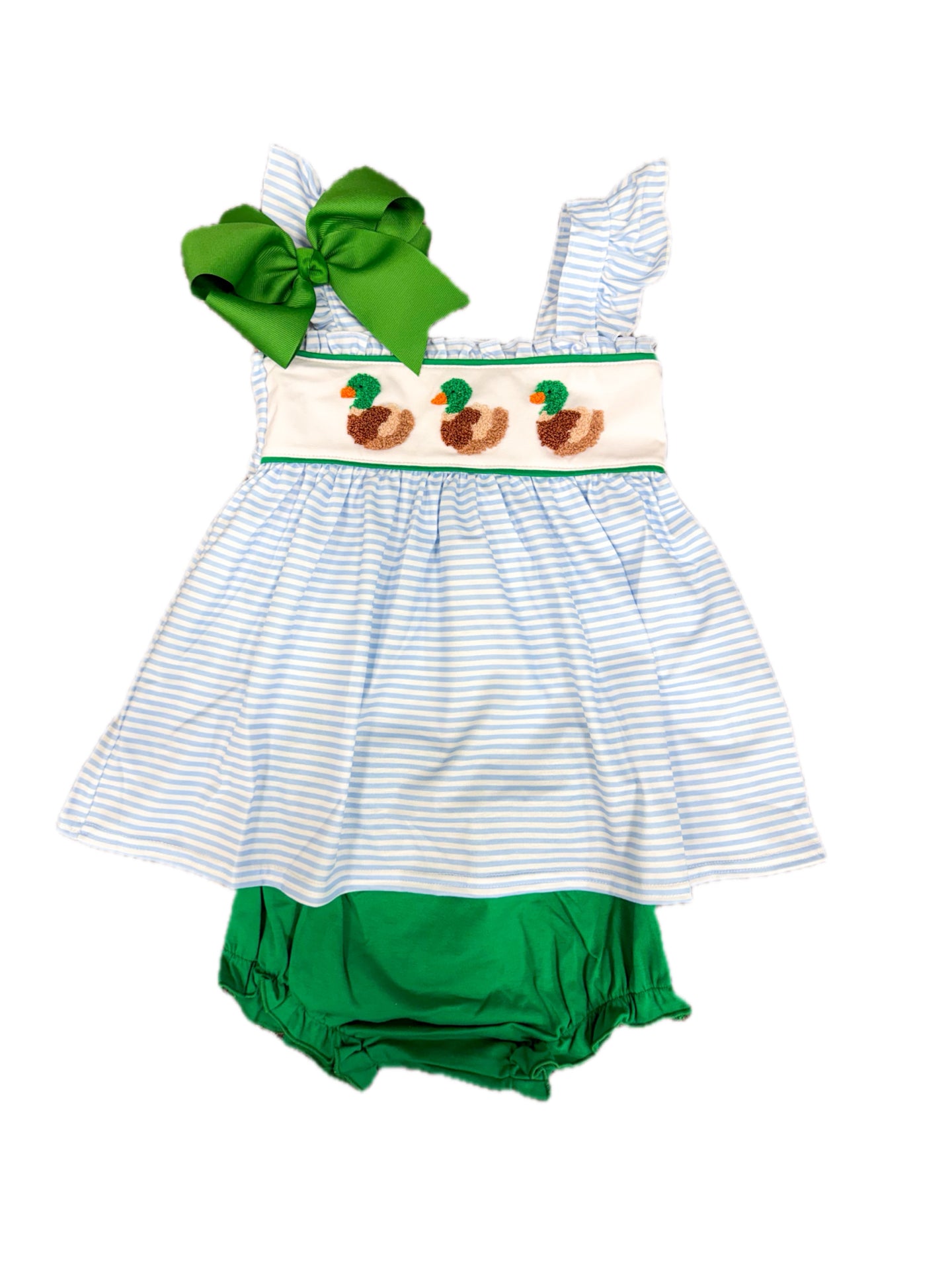 French Knot Mallard Bloomer Set