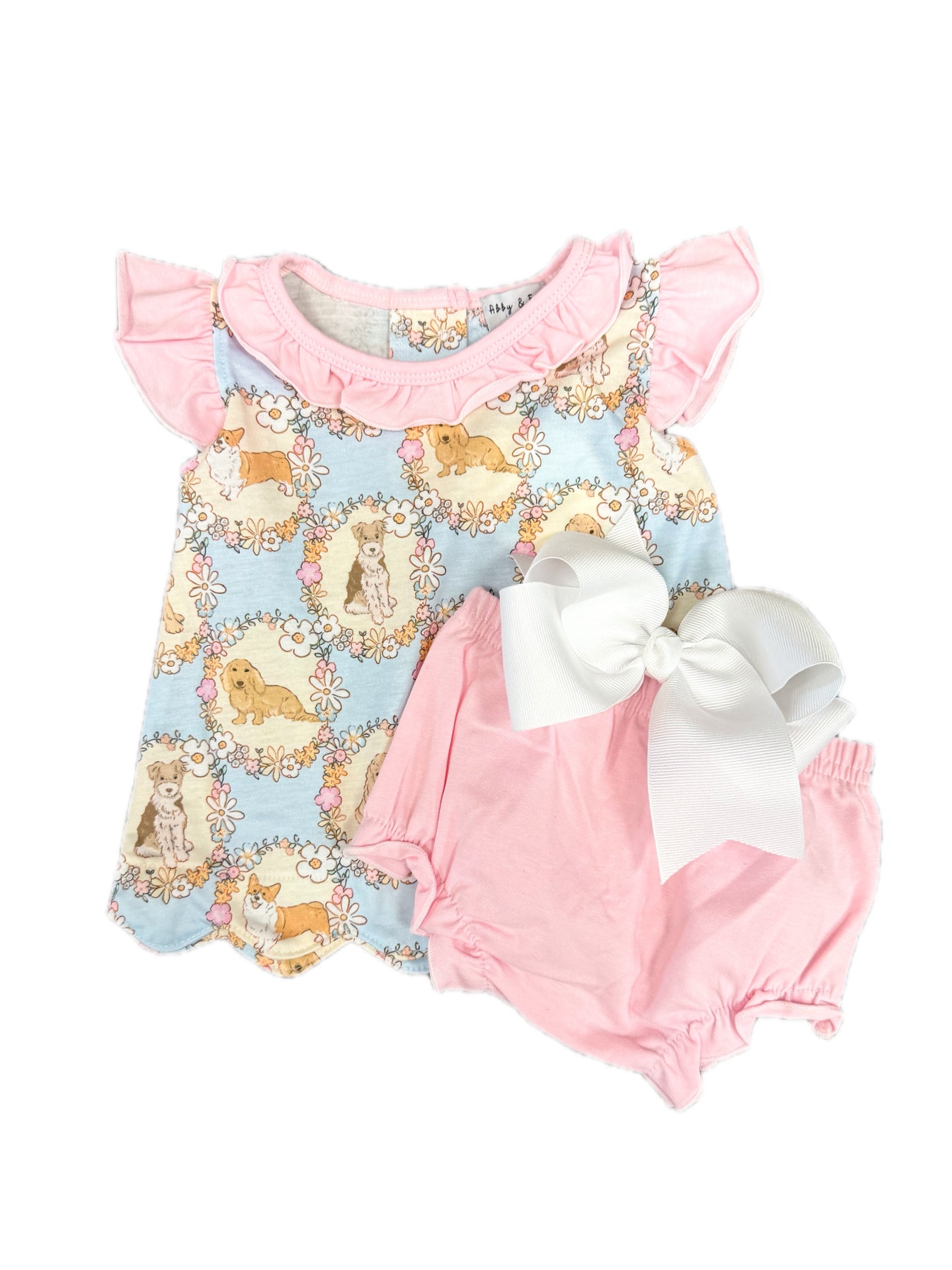 Pretty Puppy Bloomer Set