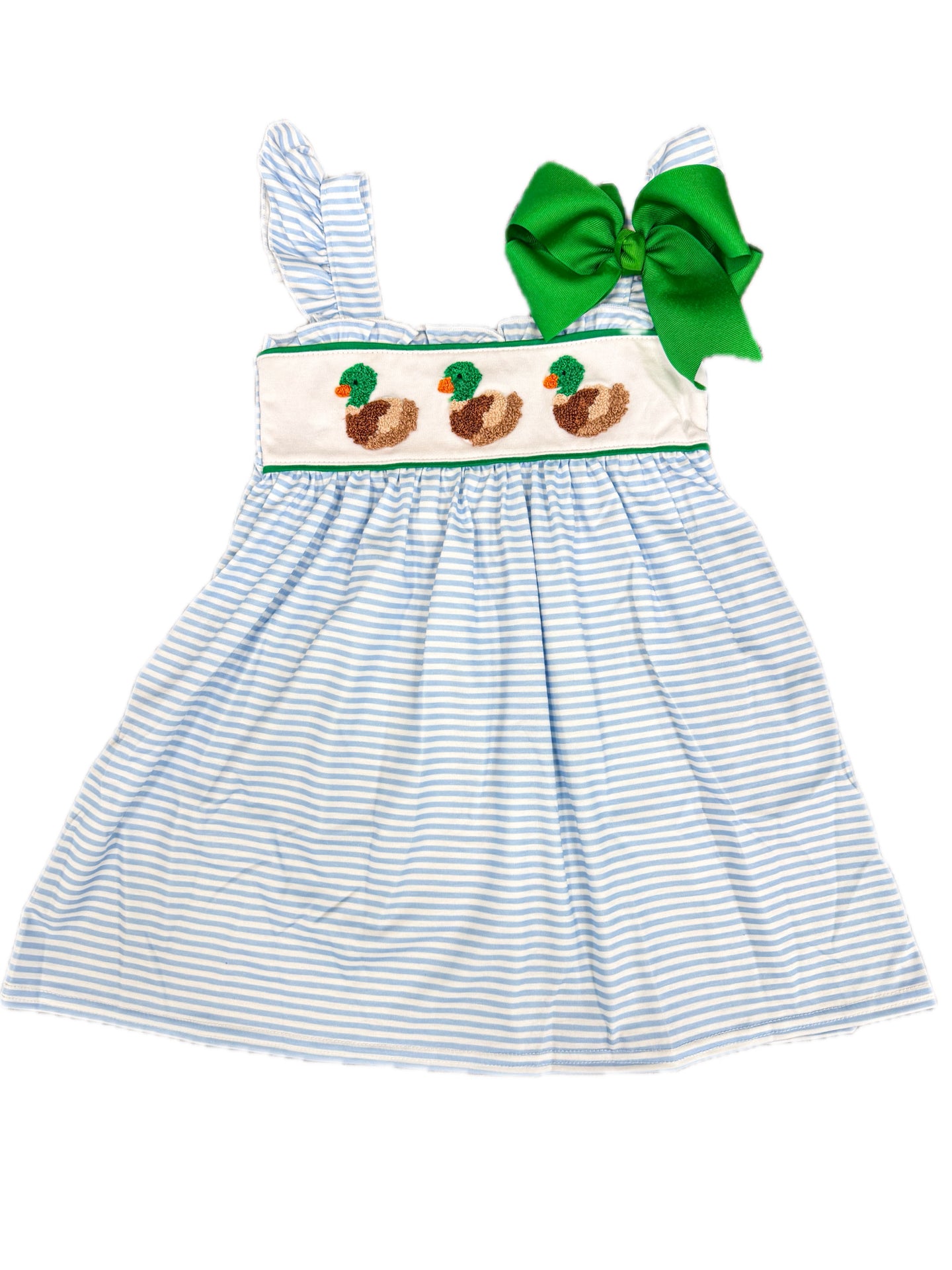 French Knot Mallard Dress