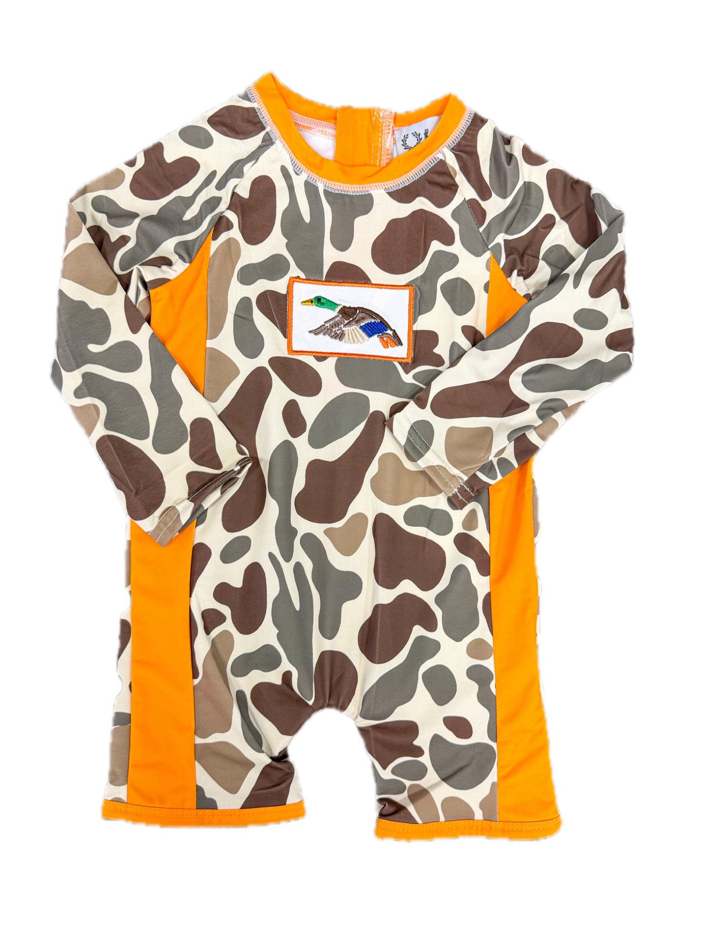 Embroidery Mallard Camo Rash guard