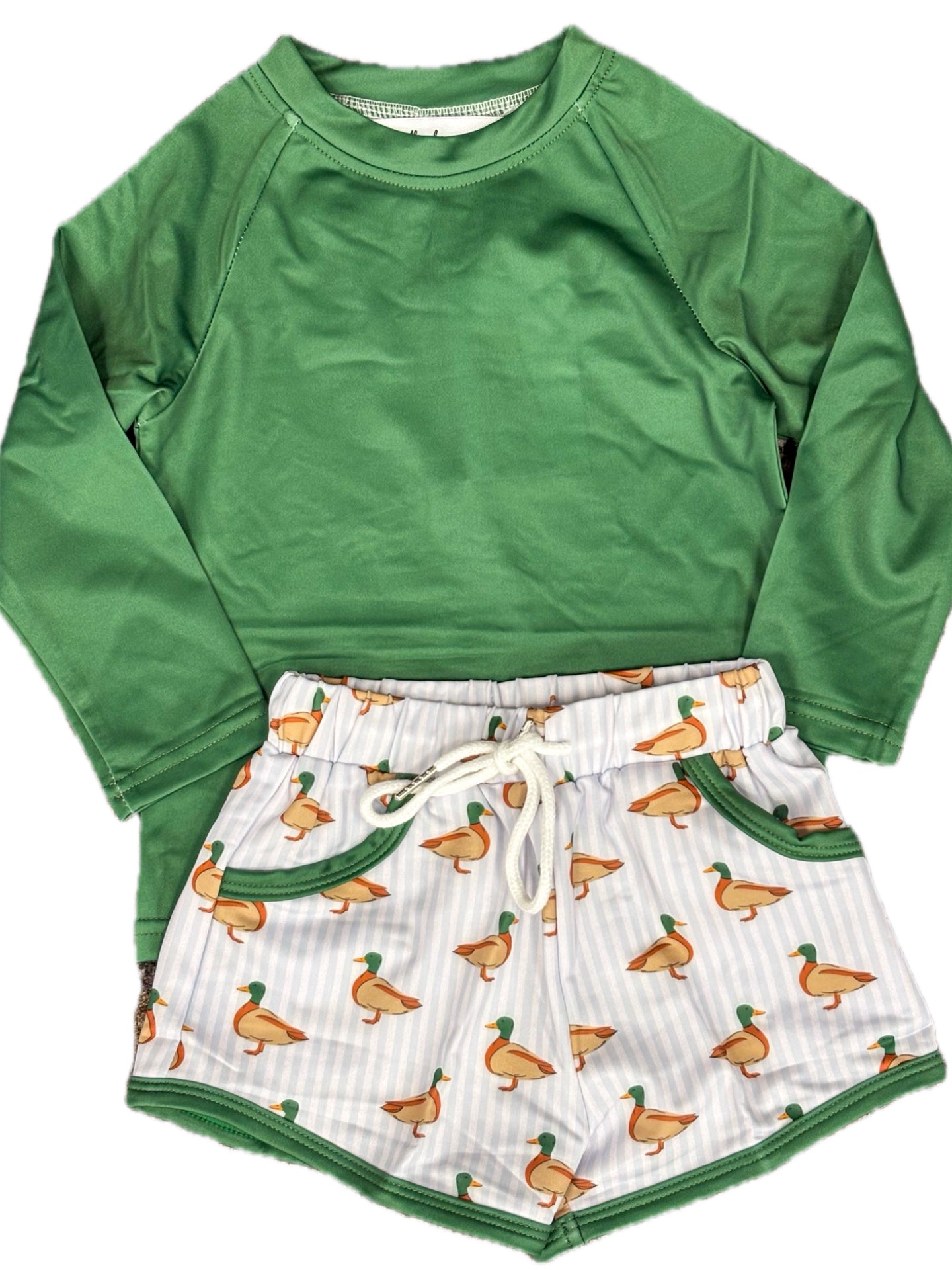 2PC Blue Mallard Swim