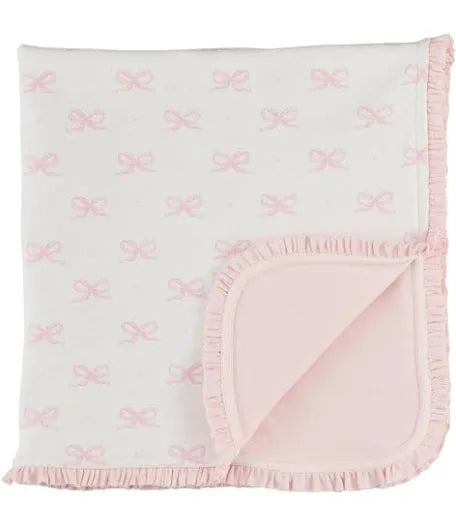 Girl Bows Arrival Blanket