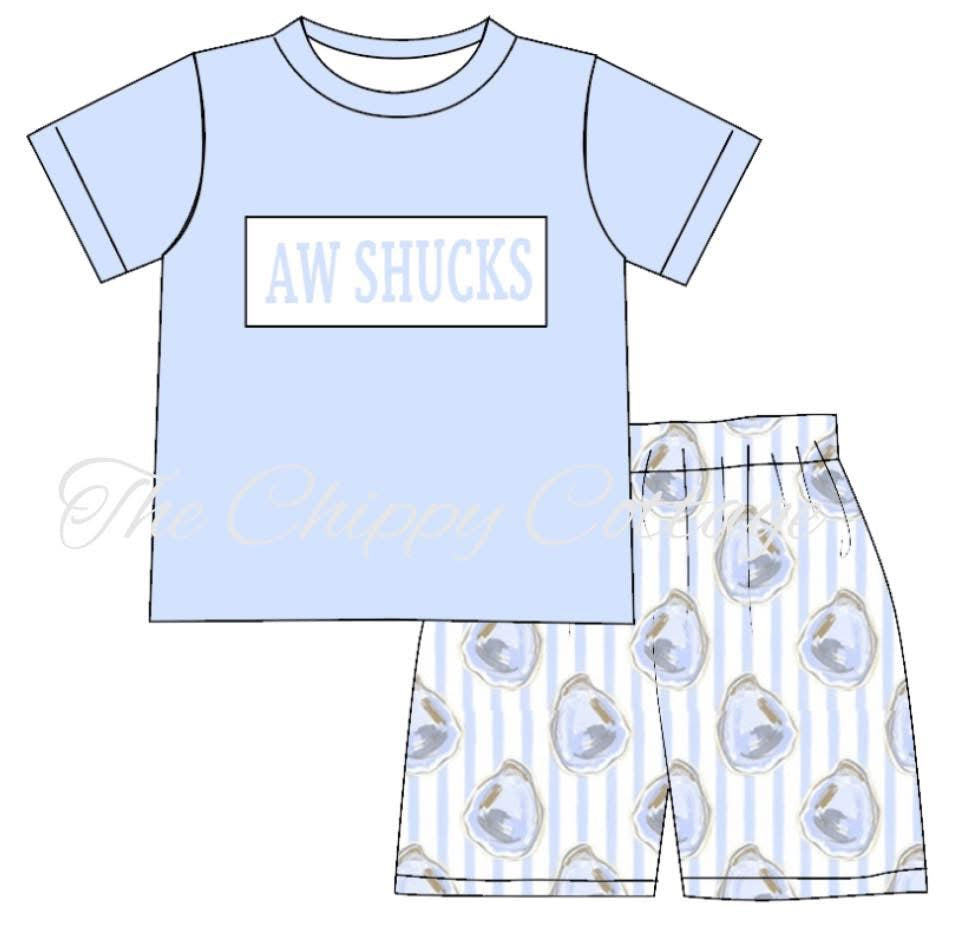 Aw Shucks Boy Short Set PRE•ORDER