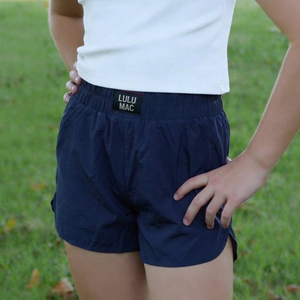 NAVY KIDS LULU MAC SHORT