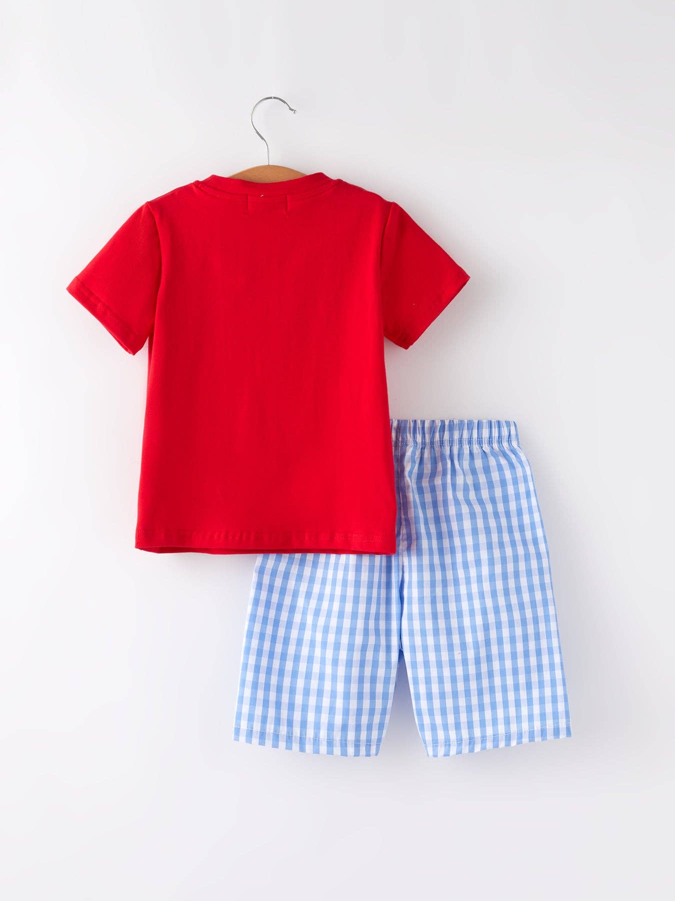 Gingham 4TH Short Set