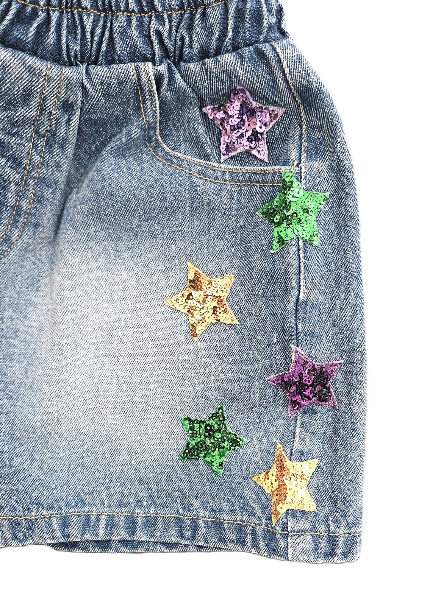 Star Sequin Shorts