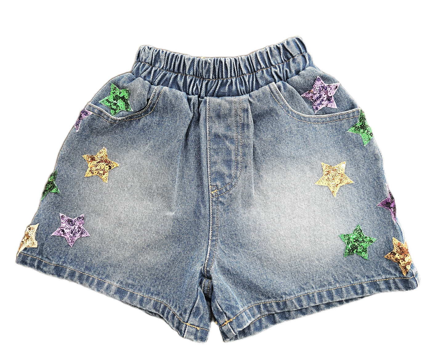 Star Sequin Shorts