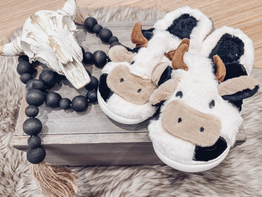 Cow Slippers