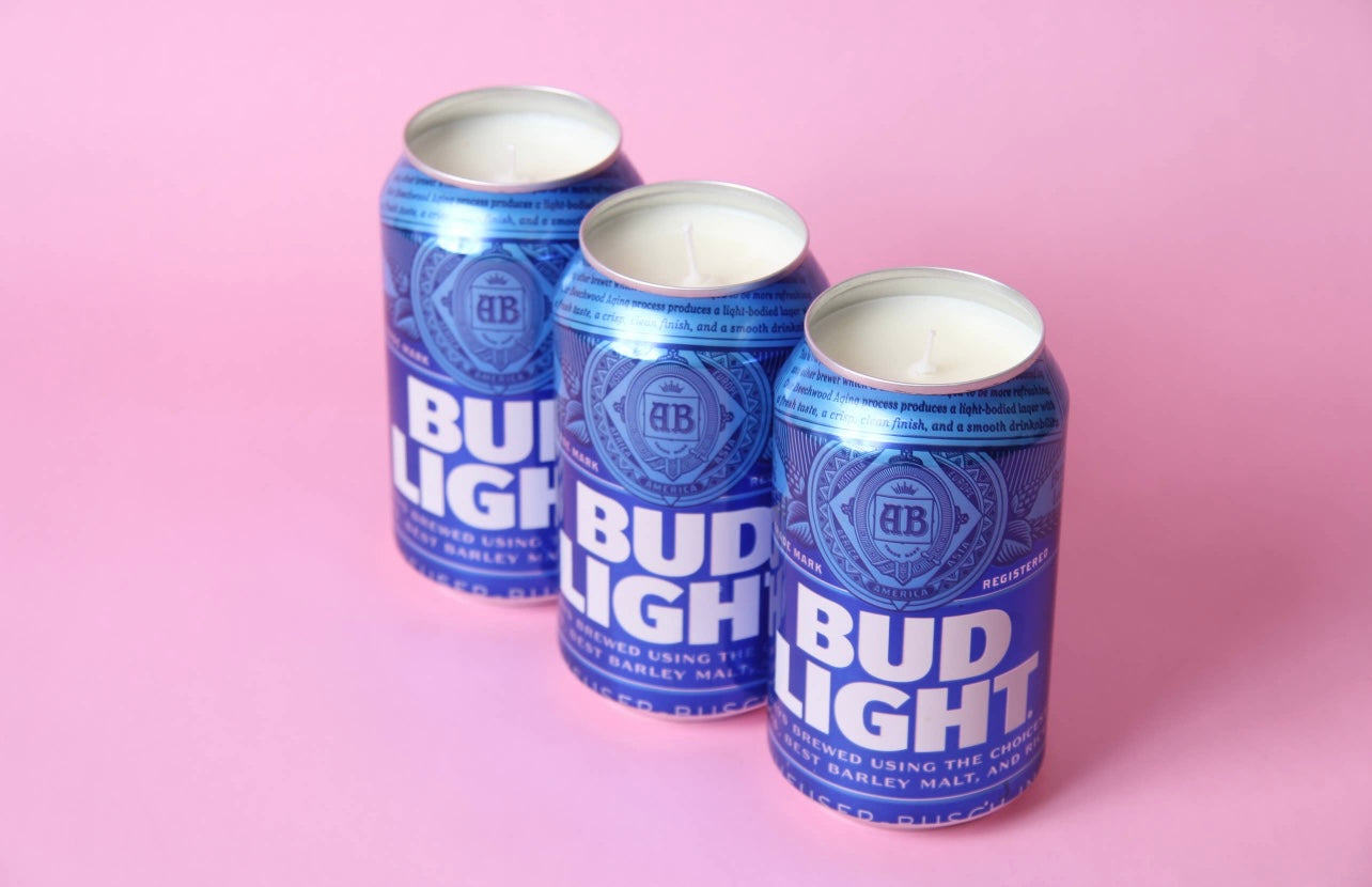 Bud light Candle