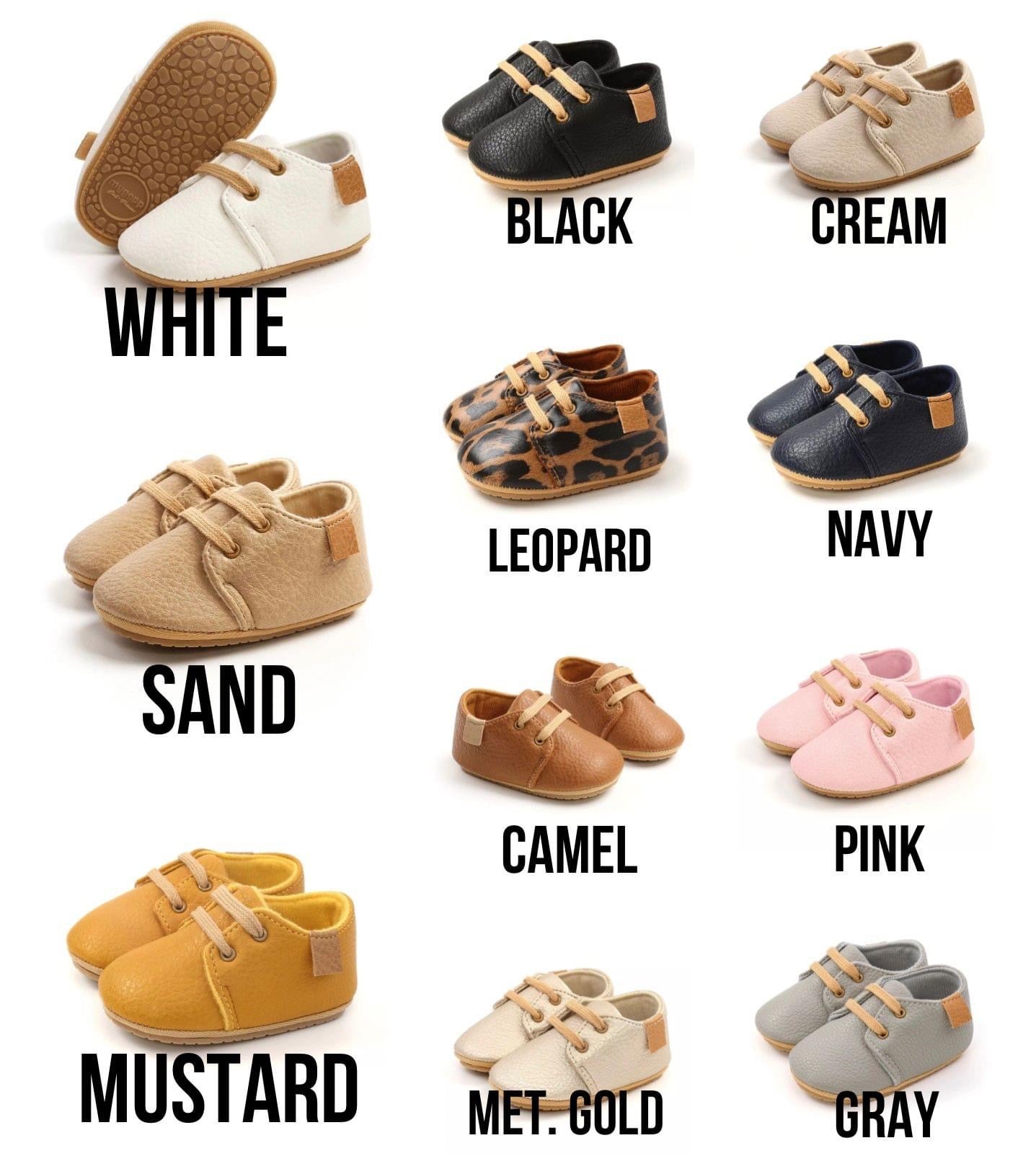 Infant Lace Leather Shoe