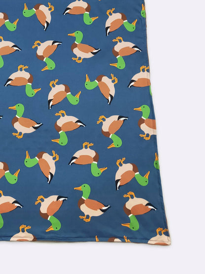 Navy Mallard Blanket
