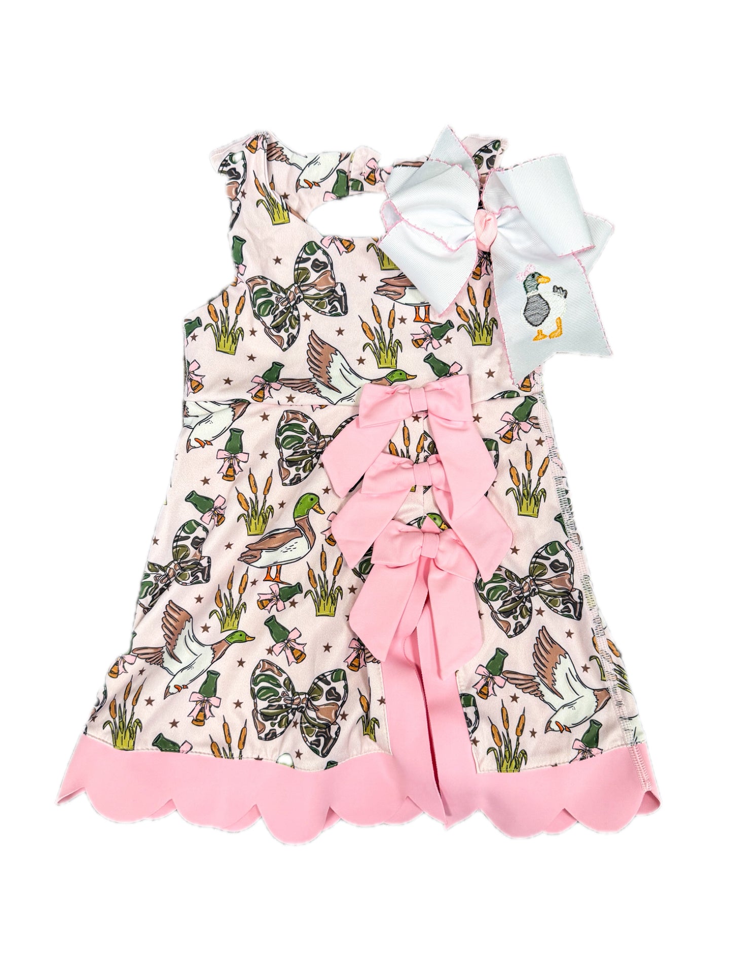 Pink Mallard Active Dress