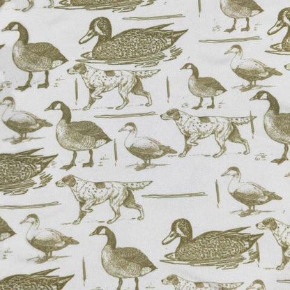 Olive Duck Hunt Blanket