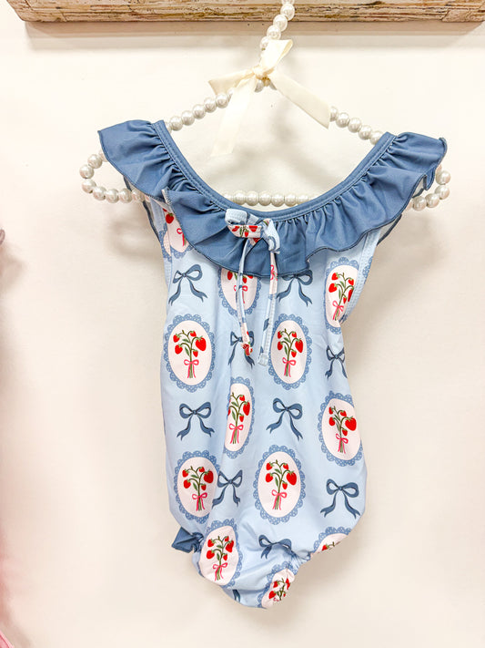 Strawberry Coquette Swim