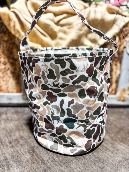 Hunting Camo Basket