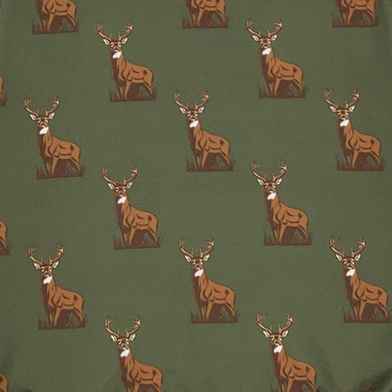 Hunter Green Buck Knotted Gown