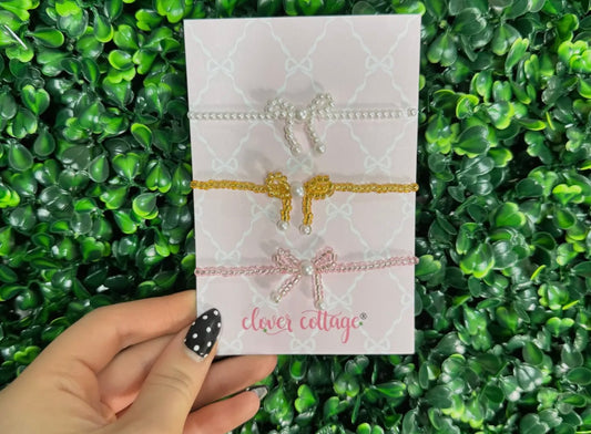 Coquette Bow Bracelet