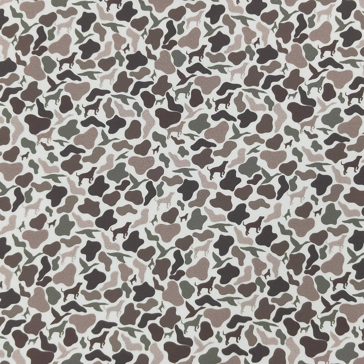 Dog Duck Hunt Camo Boy Quarter Zip