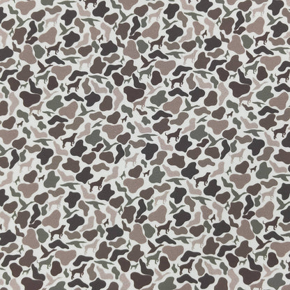 Dog Duck Hunt Camo Boy Quarter Zip