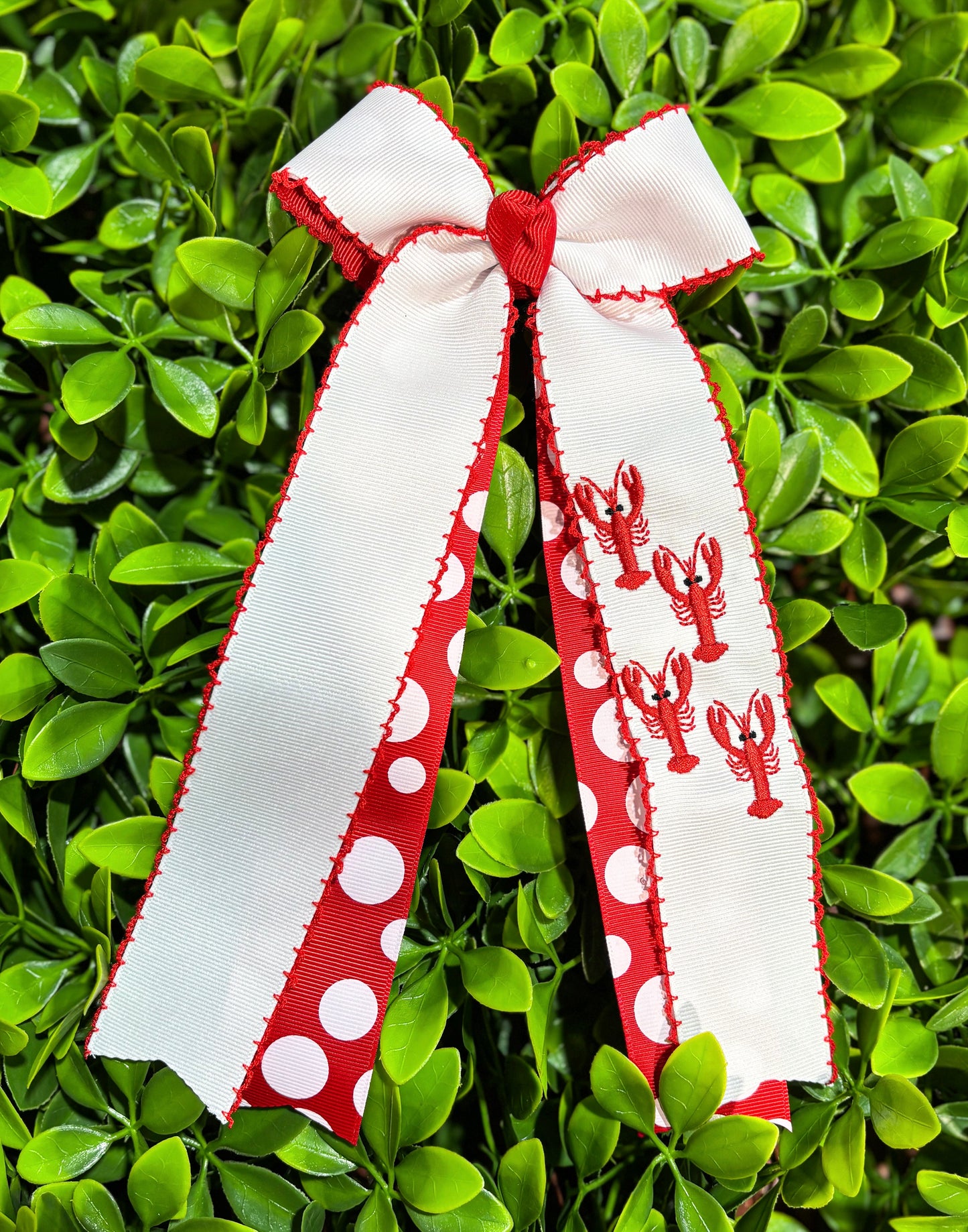 4in Embroidered Crawfish Long Tail