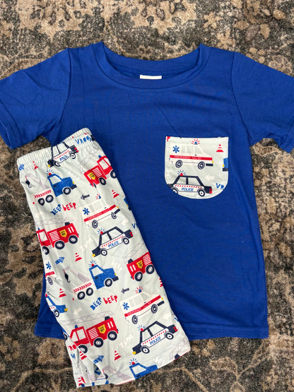 Rescue Sirens Short Set