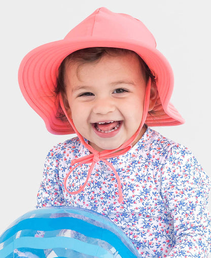 Girls Bubblegum Pink Swim Hat
