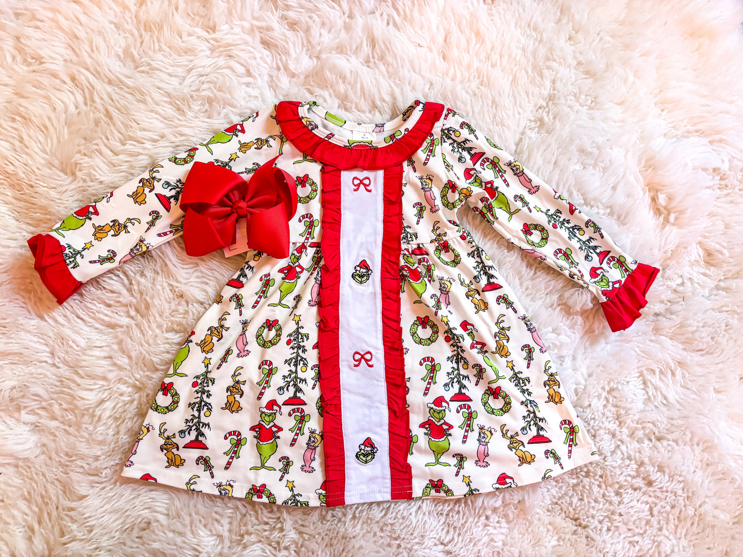 Mean One Ruffle Dress