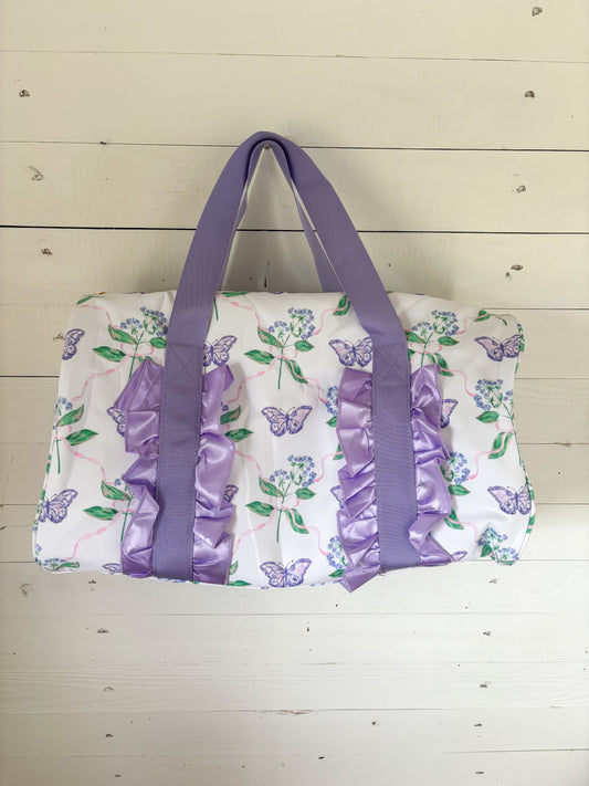 Butterfly Ruffle Duffle