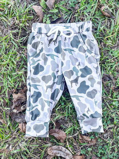 Fall Camo Joggers