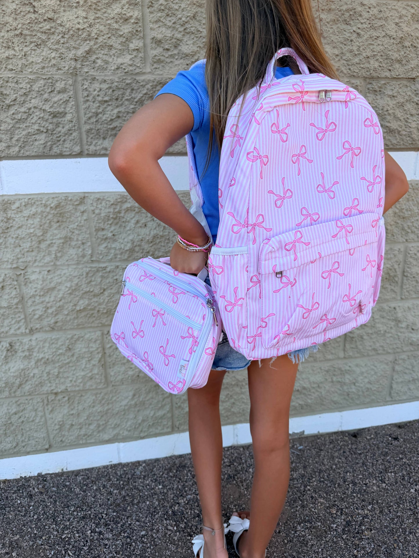 Backpack Set (Backpack & Lunchbox) BOWS