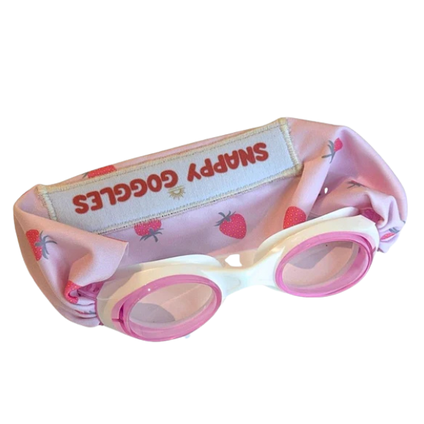 Kids Swim Goggles – Floatable Fabric Strap (Ages 3+)
