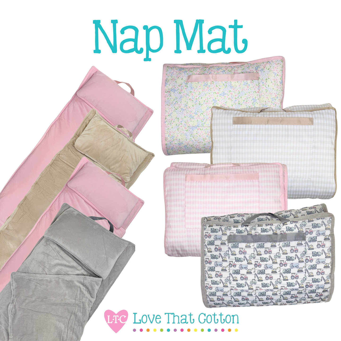 Floral Nylon Nap Mat