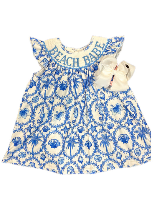Blue Beach Babe Dress