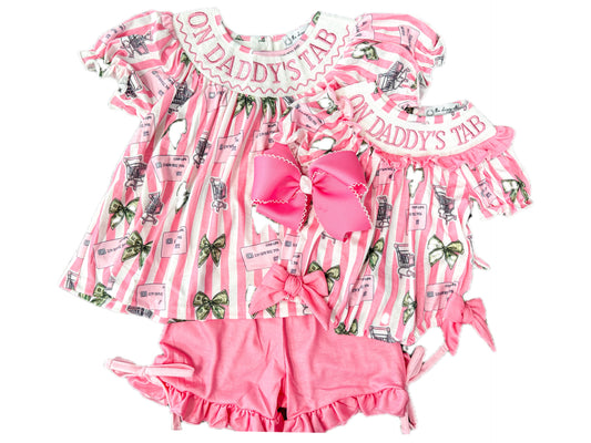 On Daddy’s Tab Short Set