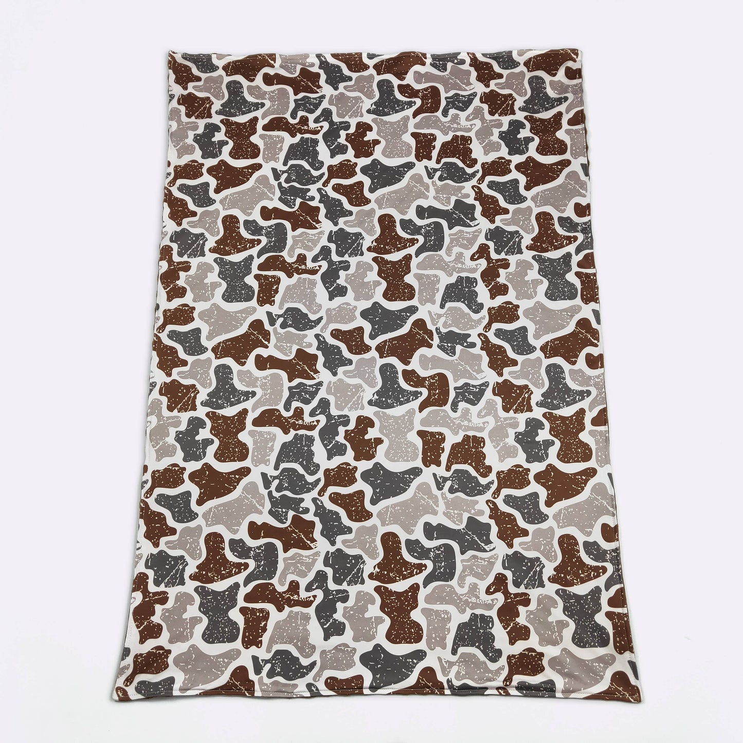 Distressed Camo Blanket