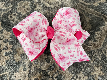 Ballerina Barrette Bow