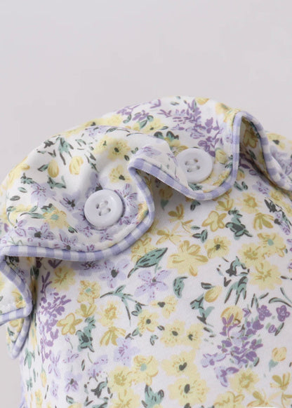 Spring Floral Bonnet