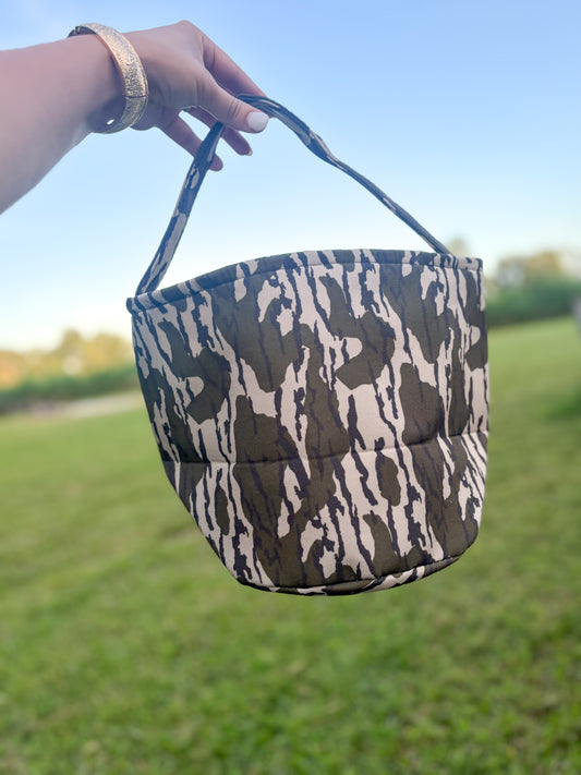 Mossy Camo Basket