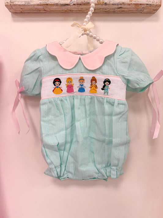 Blue Princess Smock Bubble