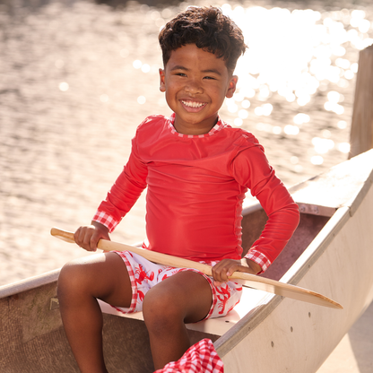 Boys Summer Swim Shorts - Crawfish