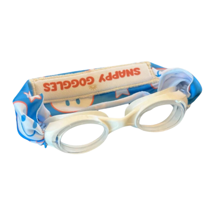 Kids Swim Goggles – Floatable Fabric Strap (Ages 3+)