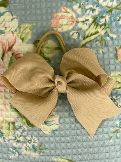 Nylon Headband Bow