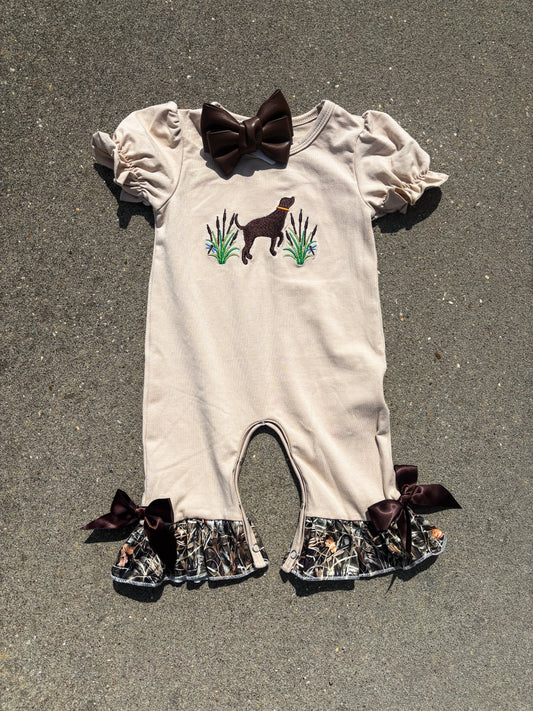 Branch Lab Girl Romper