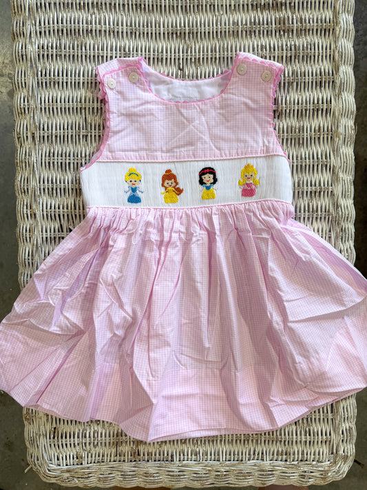 Hand Smock Princess Dress
