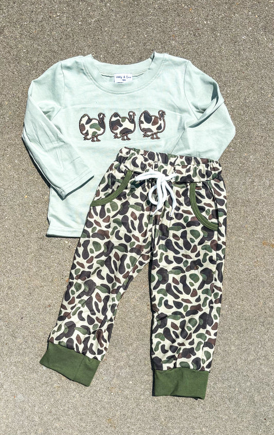 Camo Turkey Pant Set