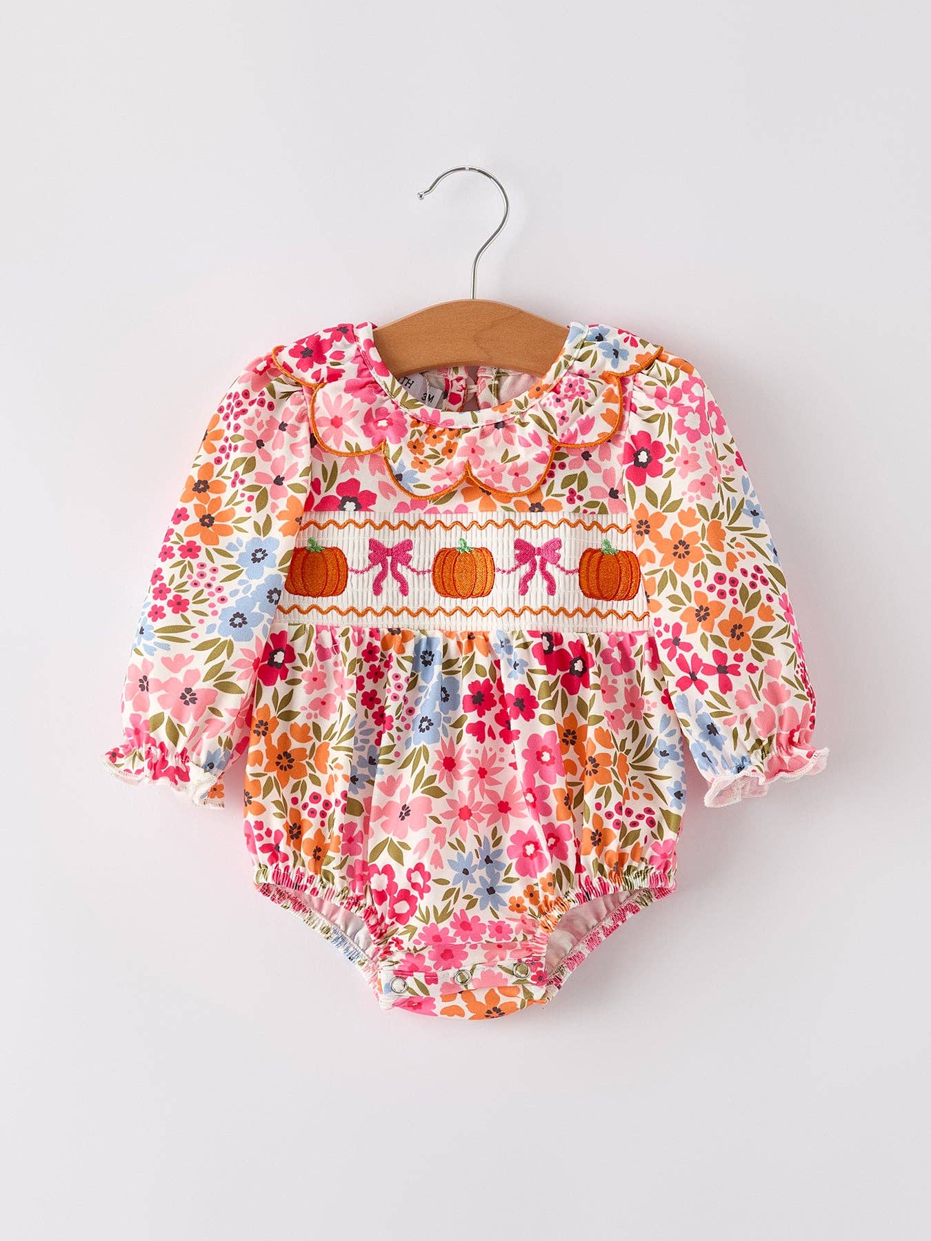 Floral Pumpkin Bubble