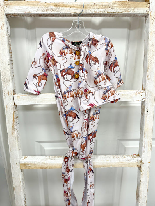 Rodeo Rider Gown + Hat