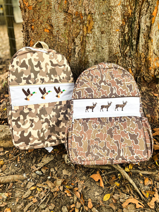 Camo Backpack