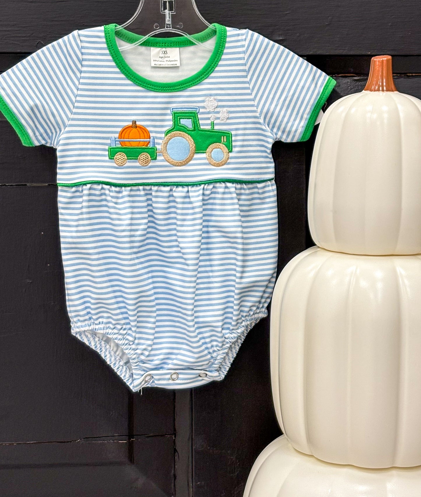 Tractor Pumpkin Bubble